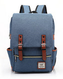 Retro canvas shoulder bag