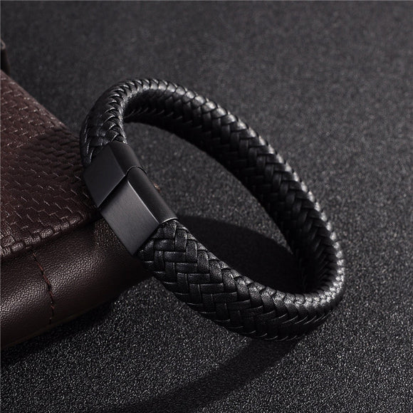 Braided Leather Bracelet