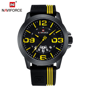 NAVIFORCE Quartz Watch Military 3ATM Waterproof Clock