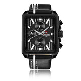 NAVIFORCE Luxury Genuine Leather Quartz Men Watch