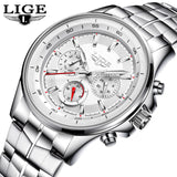 LIGE Mens Watch