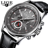 LIGE Mens Watch