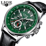 LIGE Mens Watch