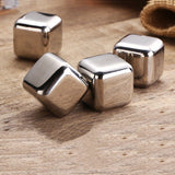 Reusable Stainless Steel Chilling Cube Stones Pack