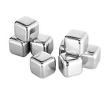 Reusable Stainless Steel Chilling Cube Stones Pack